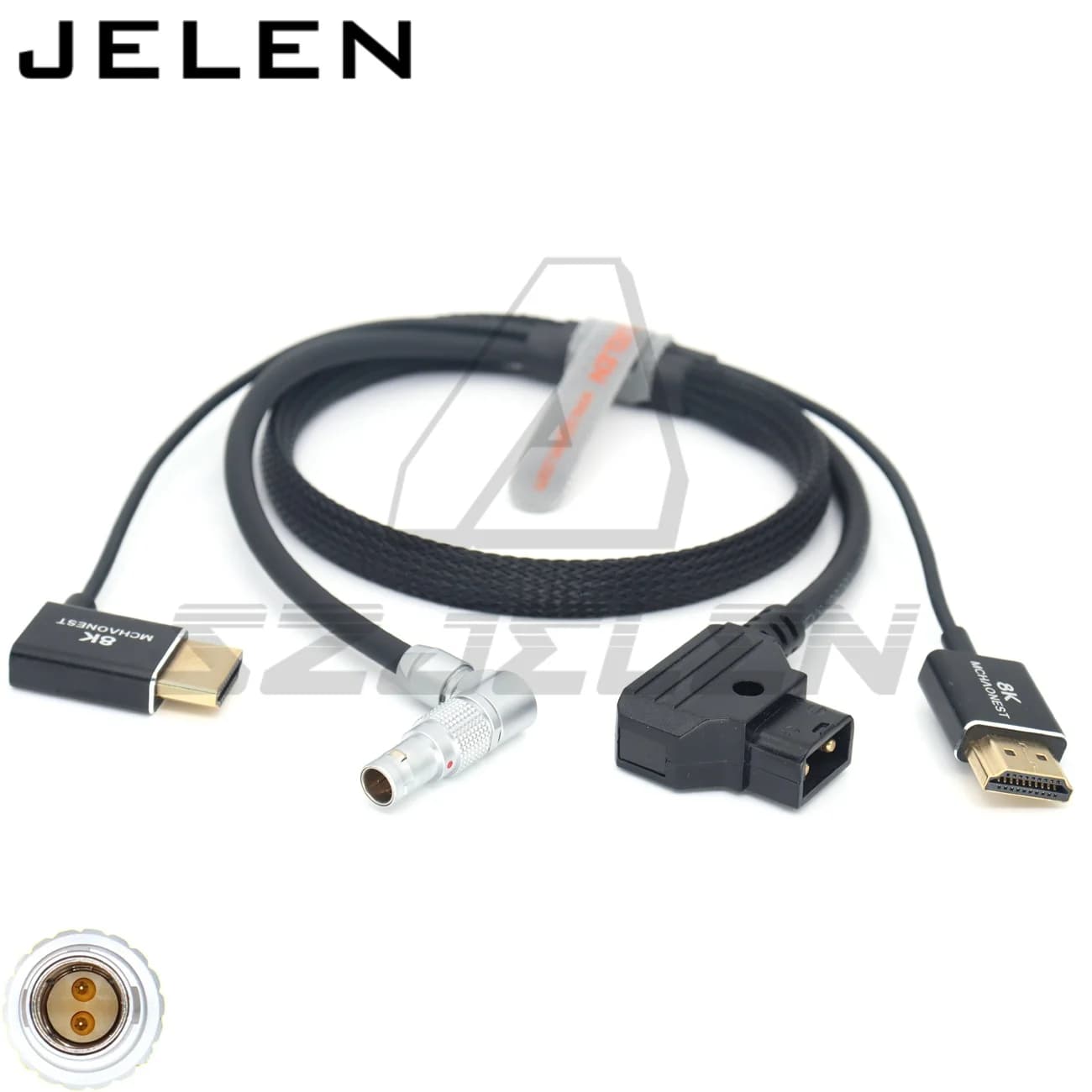 D-Tap to 0B 2pin Cable for Teradek Bolt power cable, magicsky video link, Vaxis power cable and HDMI cable