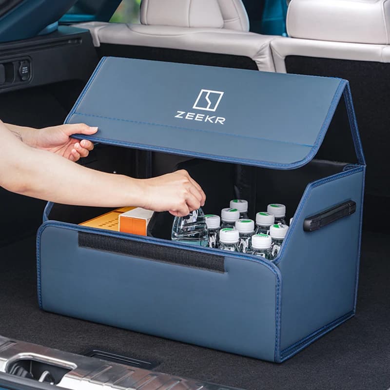 Per ZEEKR X 001 007 009 2023 2024 scatola di immagazzinaggio del bagagliaio dell'auto borsa scatola per guanti armadietto contenitori decorazione d'interni accessori per lo Styling