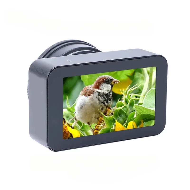 3'' Color Screen Telescope Camera Digital Electronic Eyepiece for Monocular Binocular Spotting Scope Diameter 22-46mm