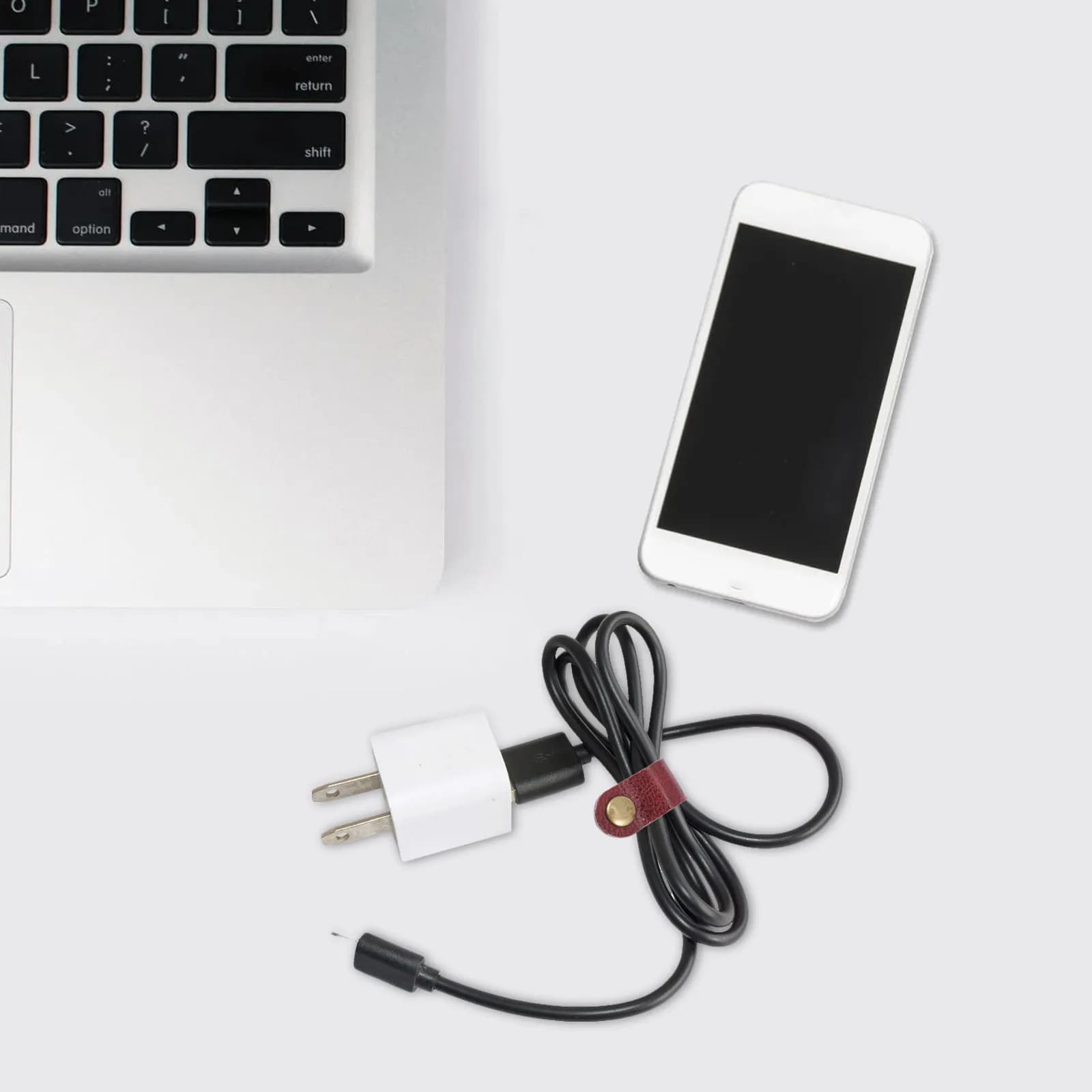 24 Pezzi Organizzatori per Cavi, Avvolgicavi Multiuso, Gestione Cavi USB per Scrivania, Organizzatori per Cuffie e Cavi USB