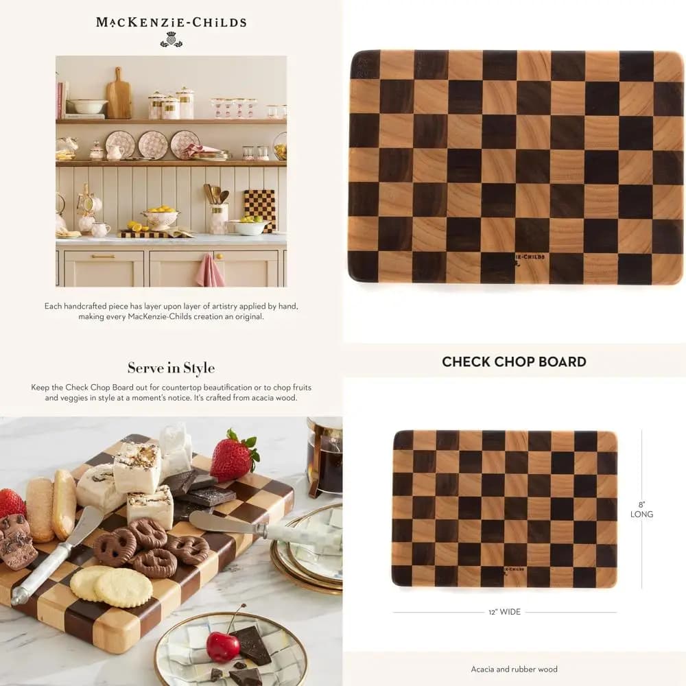 Wooden table and service for charcuterie, 8 x 12, for elegant presentations