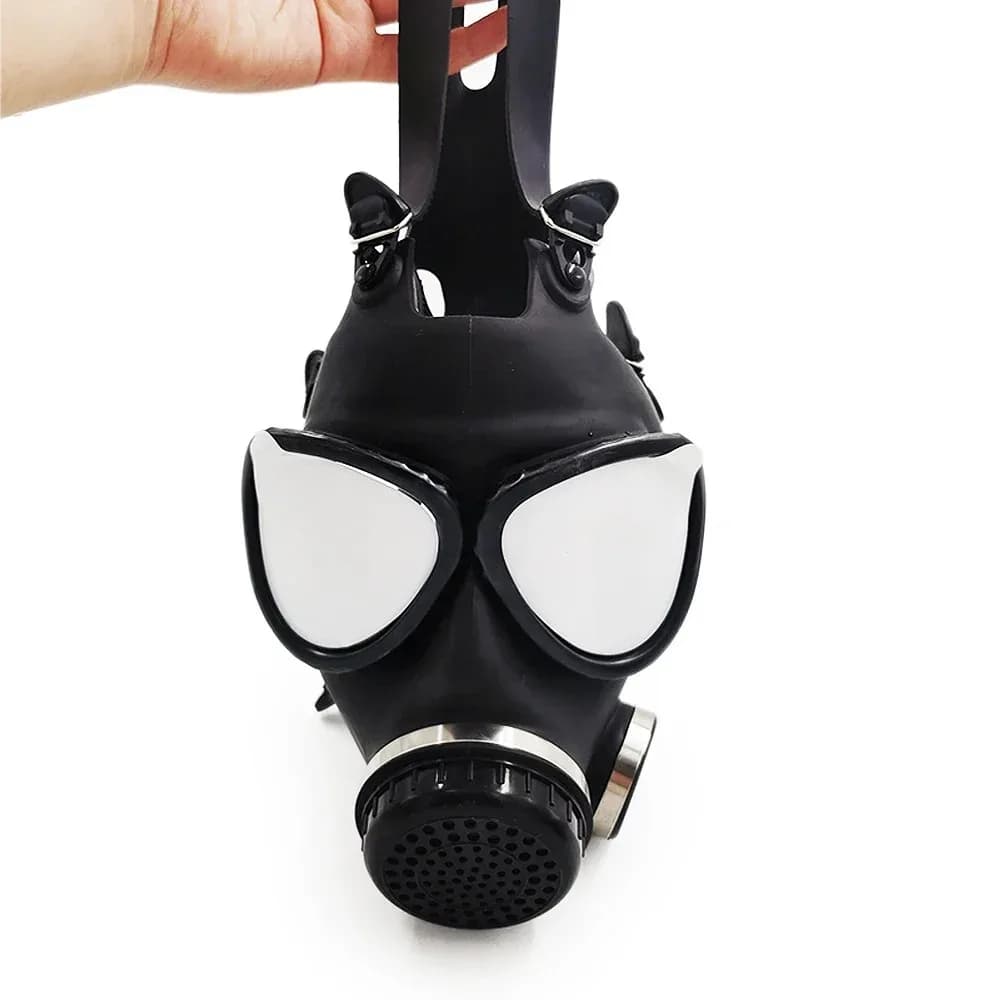 87 Tipo Polvere povera Industria del corpo principale Respiratore Pittura Maschera antigas Lavoro Maschera protettiva chimica a pieno facciale Ampio campo visivo