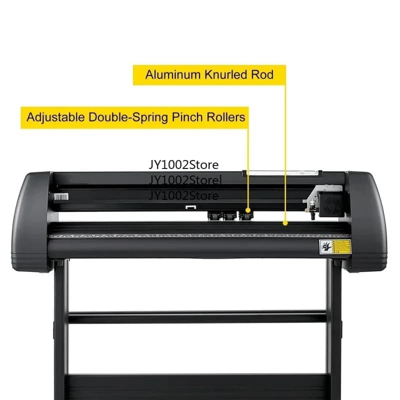 Plotter da Taglio da 28 Pollici (720 mm) con Alimentazione Massima Carta, Software Windows per Computer, 3 Lame e Schermo LCD per Artigianato Fai-da-te