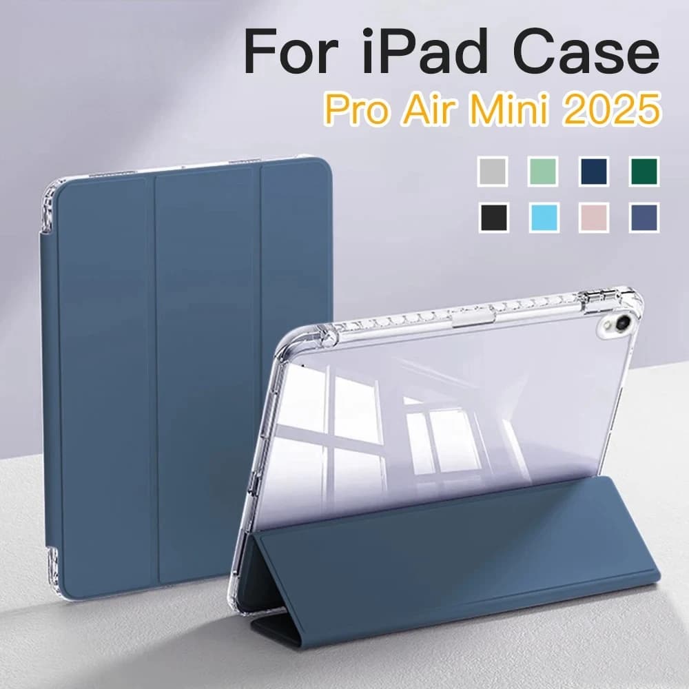 2025 per IPad Air 13 Custodia IPad 10a generazione 11a A16 9a Cover Gen IPad Pro12.9 11 7 10.9 pollici 12.9 M2 M3 M4 Custodie portapenne