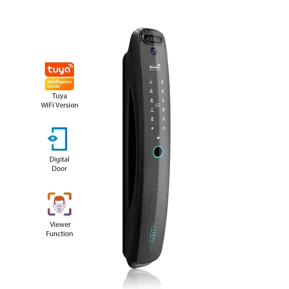 Smart Lock biometrico multiplo con videocitofono-GL-F3