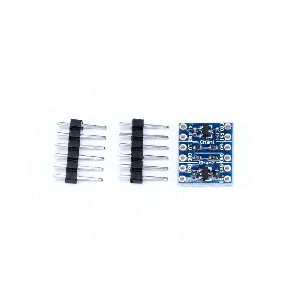 Two-way module IIC I2C logical level converter with 2 channels from 5 V to 3,3 V for arduino
