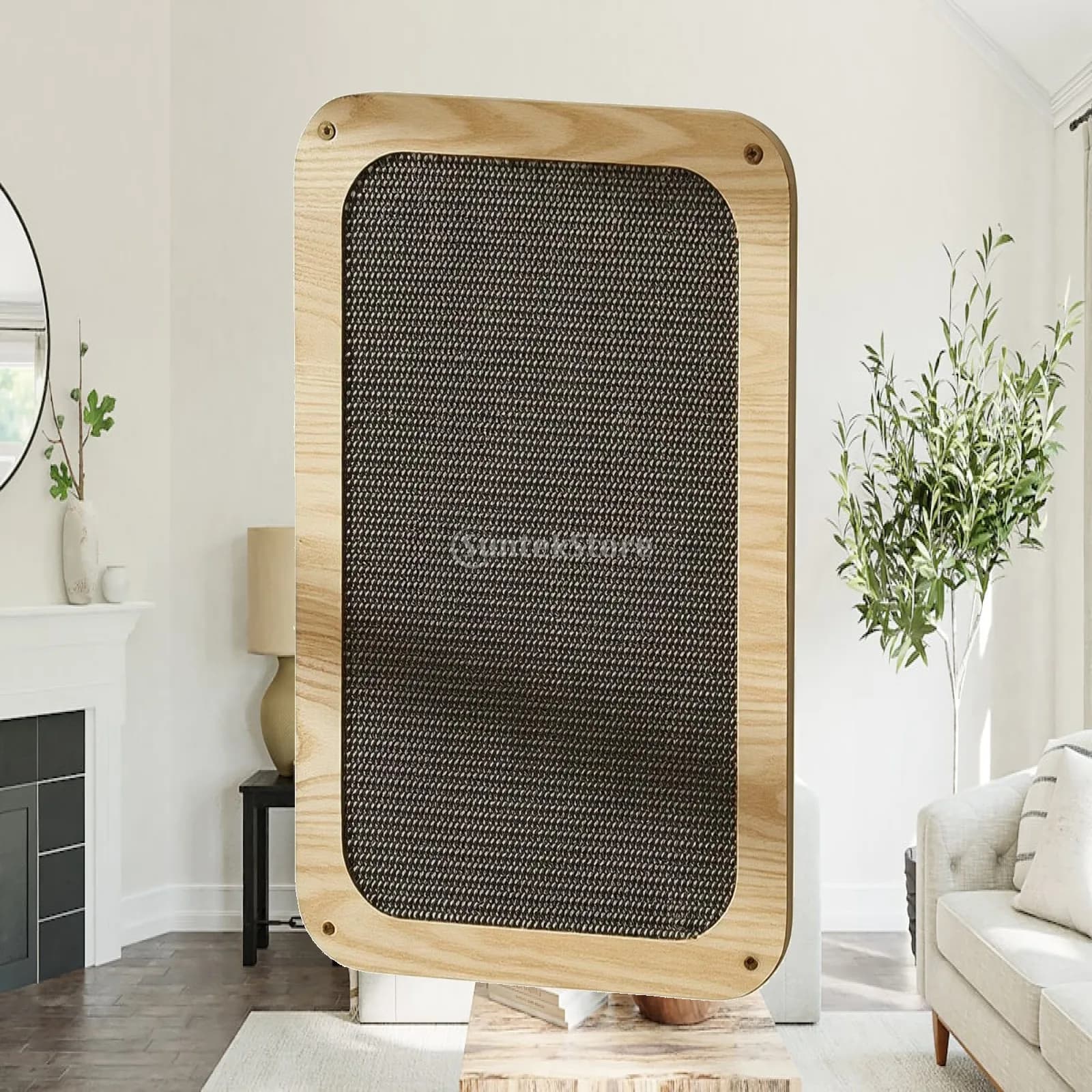 Wall Mounted Cat Scratcher and Climbing Frame for Furniture Protection and Pet Joy