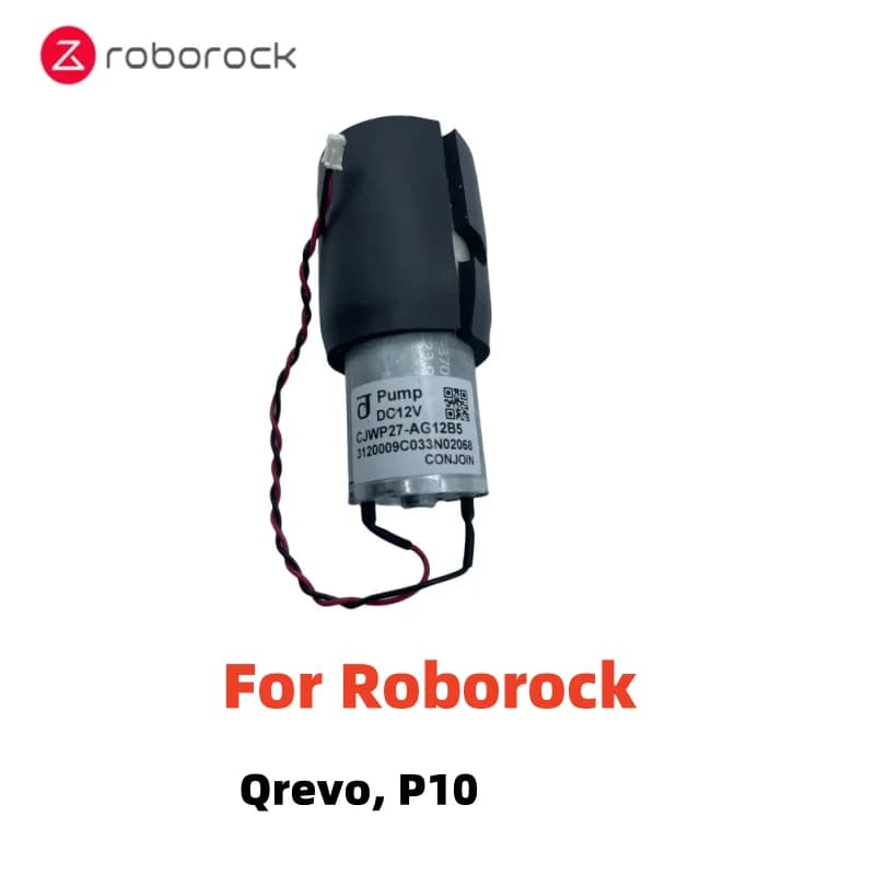 Pompa peristaltica originale per Roborock P10, Qrevo, robot aspirapolvere Accessori per pompe ad acqua con dock vuoto automatico