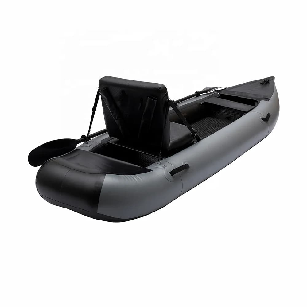 Kayak Gonfiabile OEM per Pesca con Pompa, Pagaia e Sedile Gonfiabile