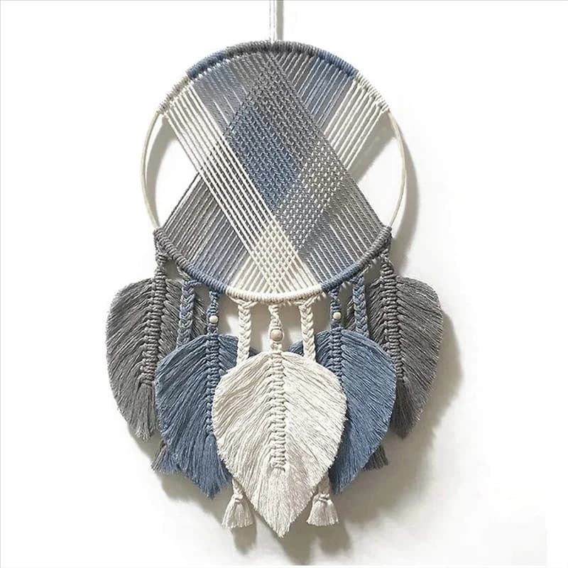 AC23-Wooden Bamboo Floral Hoops Set Wreath Macrame Craft Hoop Rings For DIY Dream Catcher Wedding Wreath Decor 27Pcs