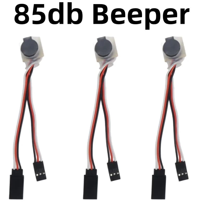 Localizzatore di Allarme Anti-Smarrimento 85dB, Mini Beeper AM PCM PPM per Modelli di Aerei RC ed Elicotteri, 1/3/6 Pezzi