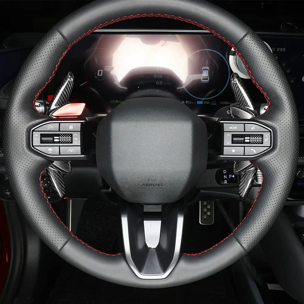 Per Hyundai IONIQ 6 N 2023 2024 2025: Copertura Estensione Leva del Cambio al Volante, Accessori Decorativi per Interni Auto