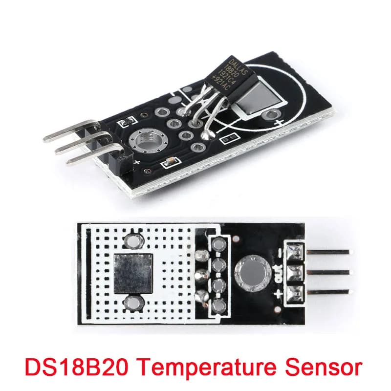Temperature Measurement Module with Digital Output DS18B20 18B20, Detection Sensor for Arduino DC 5V with Dupont Cable