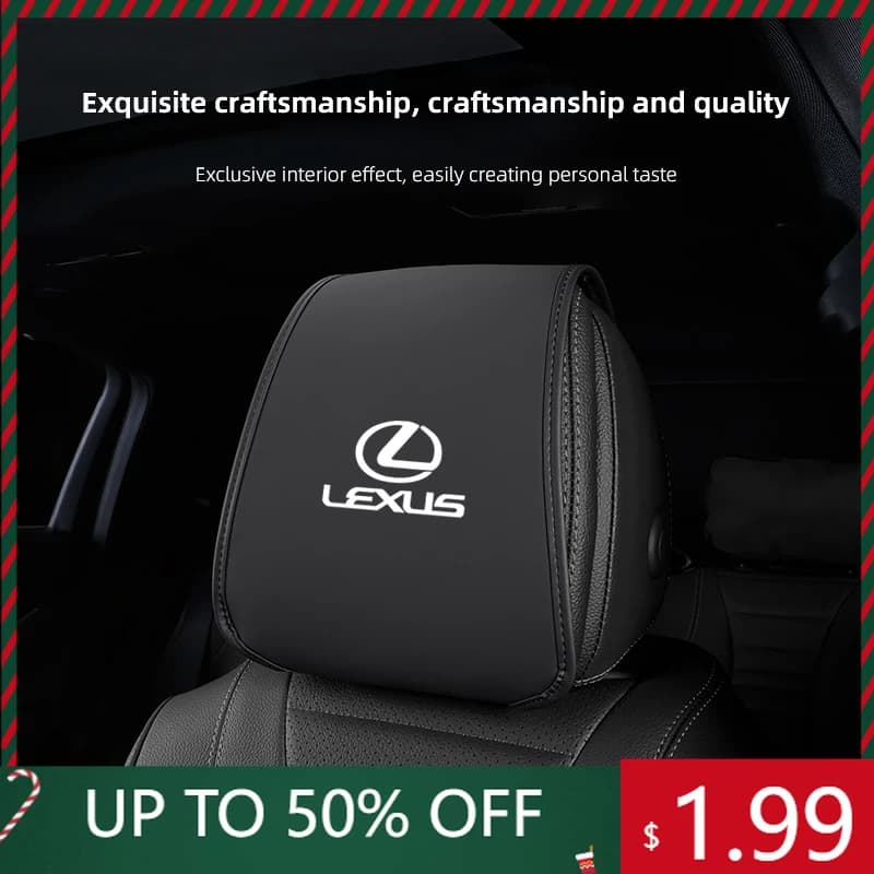 Adesivi per auto, coprisedile in pelle, custodia protettiva per Lexus F SPORT ES RX NX LS UX LM LX GX LC RZ IS CT GS RC HS SC T