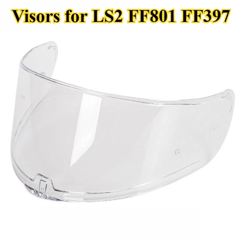 Helmets Visor for LS2 FF801 FF397 Motorcycle HelmetOriginal Replace Extra Lens Anti-UV Dustproof