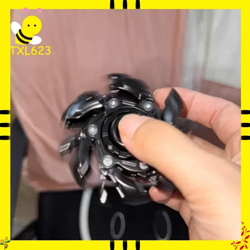 Mecha Transform EDC Fidget Spinner Giocattolo giroscopico antistress per ADHD e ansia Spinner per dita di decompressione per adulti
