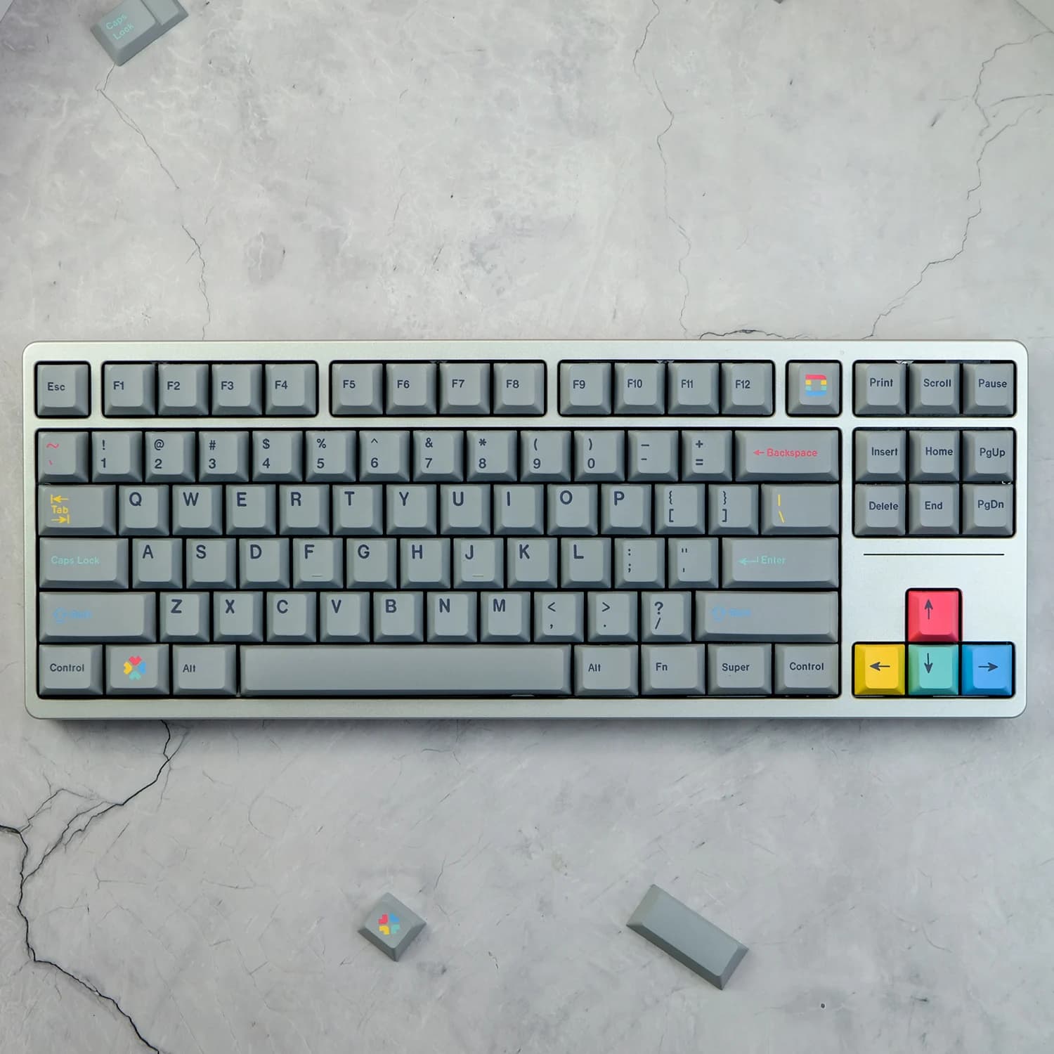GMK Dualshot R2 Keycaps english Cherry Profile PBT 5-side Dye Sublimation Keycap mechanical keyboard for MX Switch 61/61/75/87