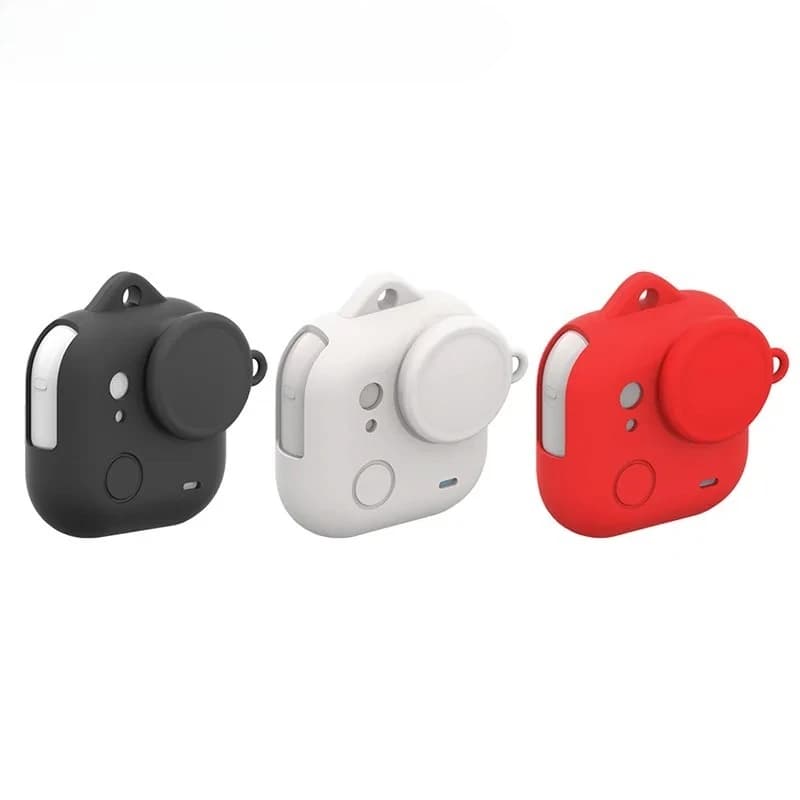 Silicone body protective case + lens cover + cords for hand rope for camera accessory Insta360 GO Ultra Action shockproof