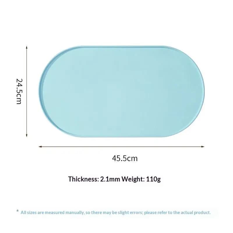 Tappetino per Alimentazione Animali Domestici Multipet con Design Antiscivolo e Impermeabile, Compatibile con Ciotole per Cani/Gatti