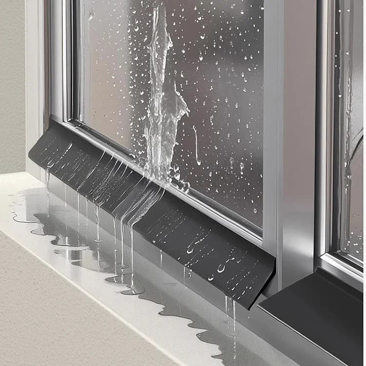 0.5m Home Window Sliding Weatherstrip Windproof Balcony Insulation Sealing Flashing Board Rain Water Blocking For Home Improveme