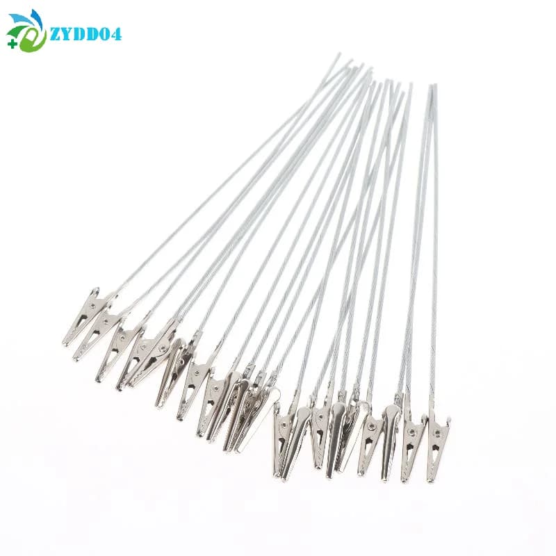 ●10/20/50Pcs Wood And Metal Painting Stand Alligator Clip Stick Modeling Tool For Airbrush Model Part DIY Accessories