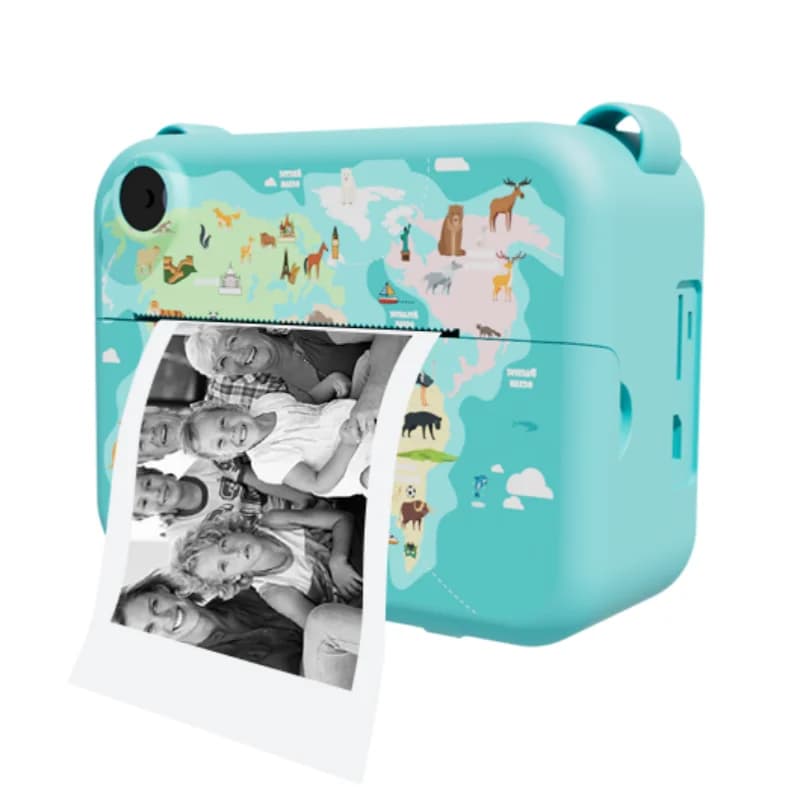 Digital Camera for Kids for Photo Mini Portable Printer Thermal Print Instant Photo Camera for Kids Video Educational Toy Gift