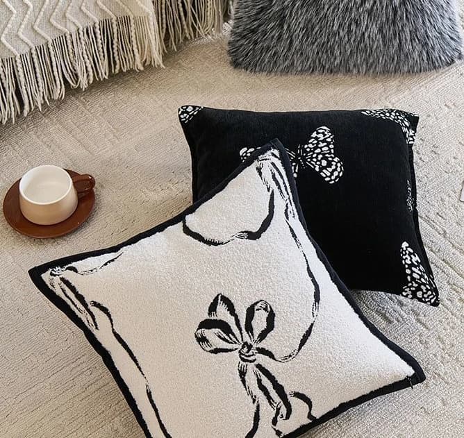 Nuovo Cuscino Moderno di Lusso Leggero per Divano, Cuscino per Finestra a Bovindo, Cuscino Decorativo Nordico