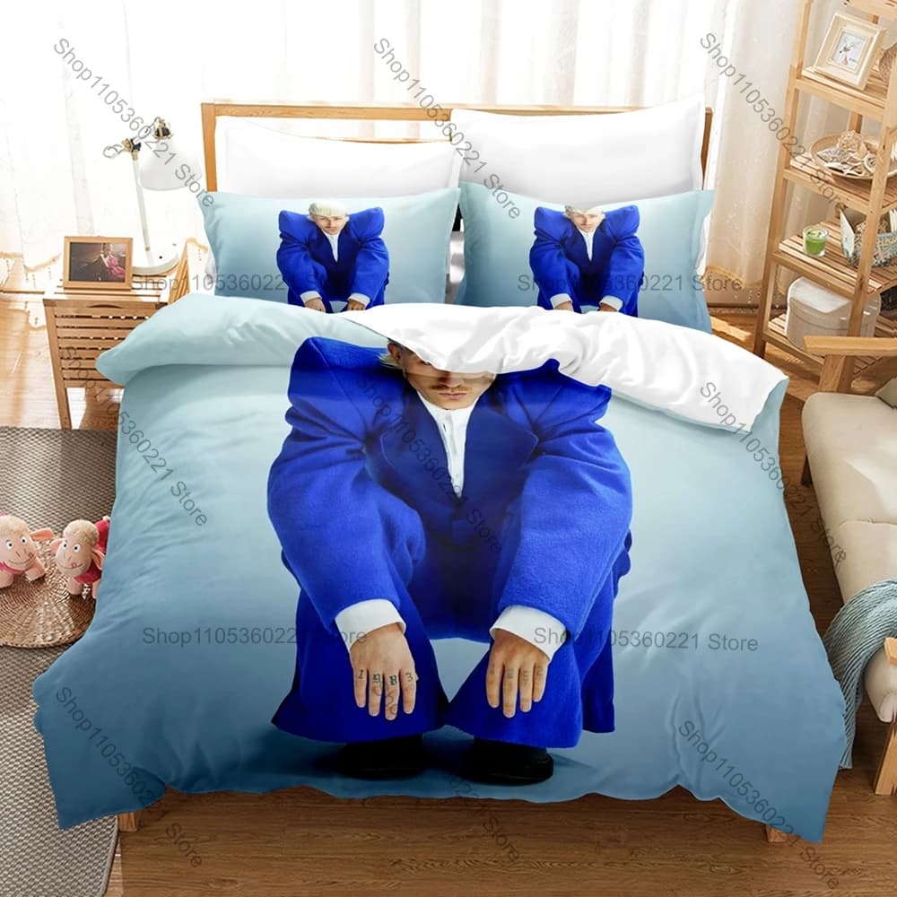 Joost Klein Musician Bedding Set 3 Piece Duvet Cover Set Eurovision 2024 Fans Gift Bedroom Decor
