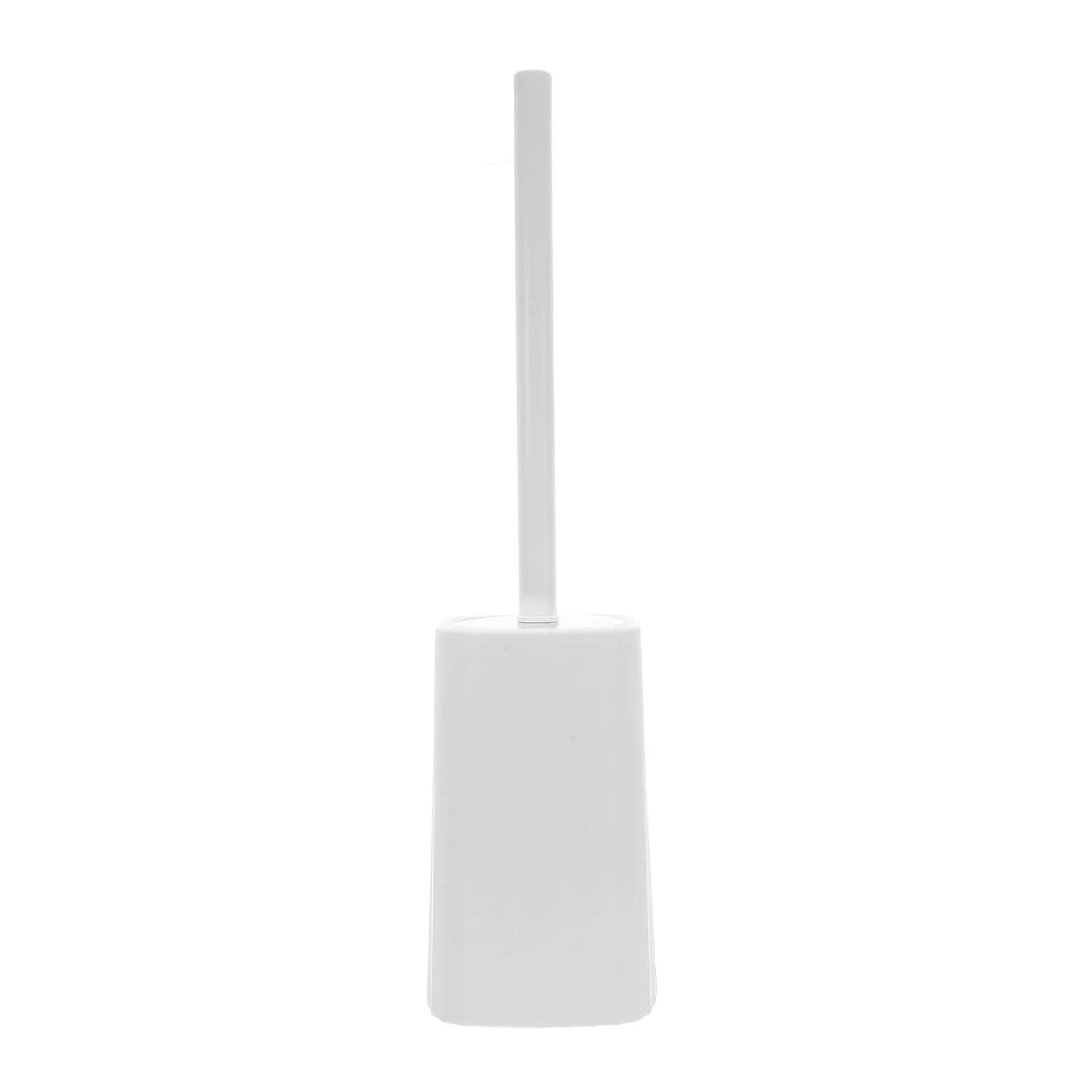 Toilet Brush Set Wall Mounted Long Handle Heavy Duty Bowl Cleaner Brush Deep Cleaning No Dead Corners Compact Bathroom Rv