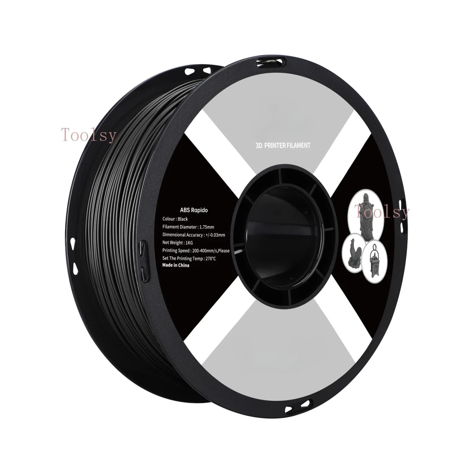 3D Printer Filaments PLA / ABS 1,75 mm 1 kg Bobbin 3D Printing Material for 3D Printer