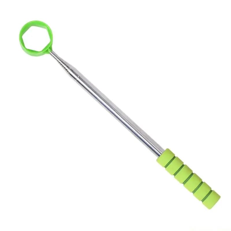 Strumento allenamento per raccoglitori palline telescopiche portatili in acciaio inossidabile 31BE per giocatori golf