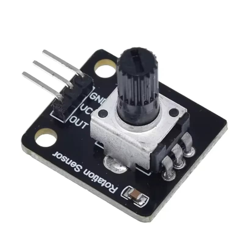 Rotary Potentiometer Analog Knob Module For Raspberry Pi Arduino Electronic Blocks RV09 Rotary encoder for arduino