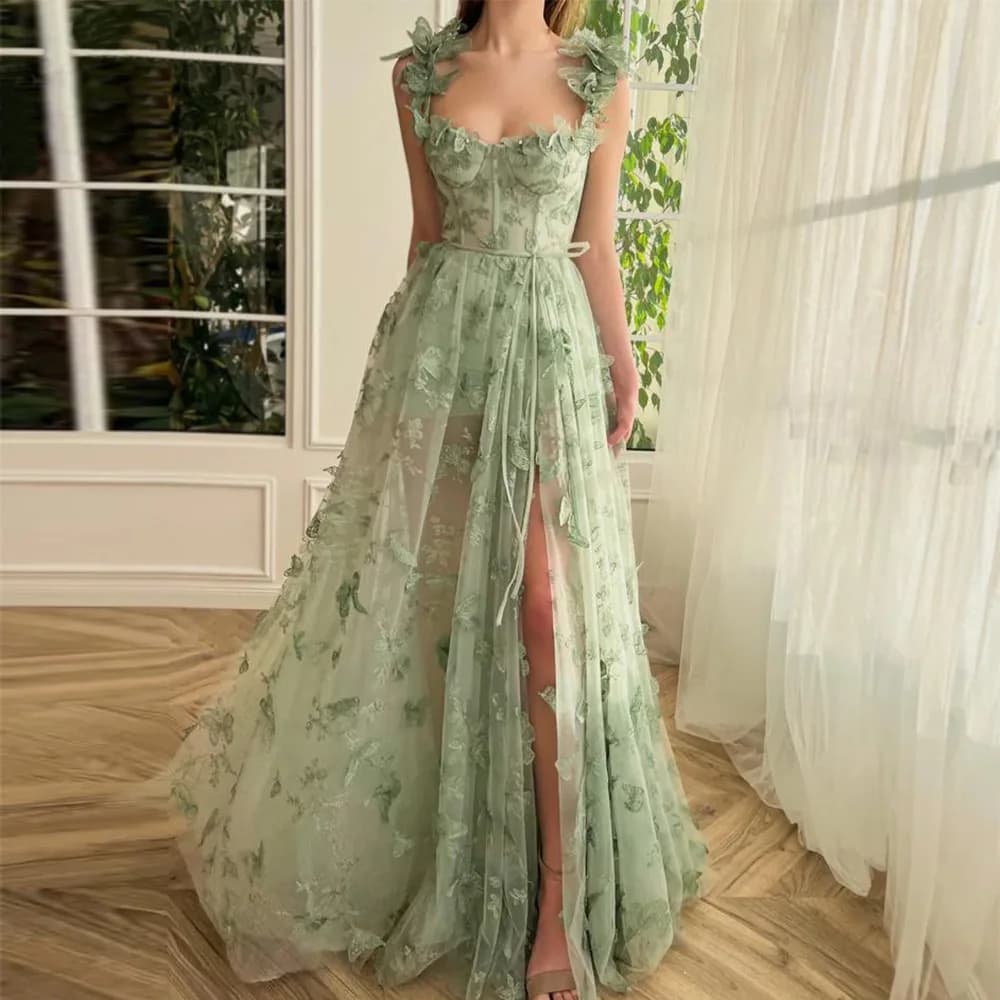 Nuovo Abito Lungo Elegante da Sera in Pizzo per Donna 2026 - Vestito Formale Slim Chic per Banchetti, Feste e Vacanze al Mare - Maxi Abito da Donna