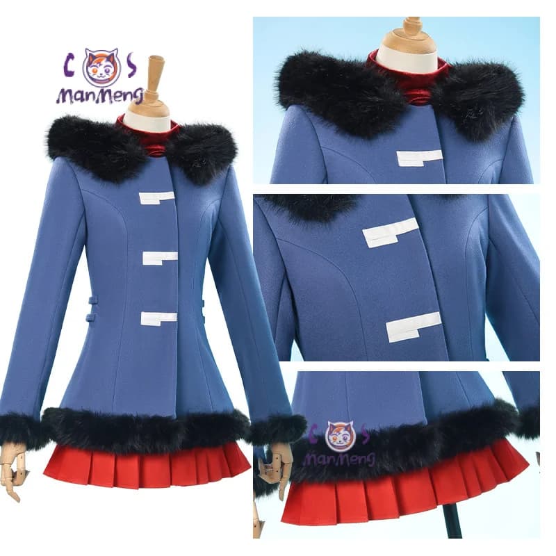 Ayanami Rei Anime EVA Cospaly Costume Cappotto gonna cintura calzini oggetti di scena caldo JK uniforme festa di Halloween ragazze uomo nuovo vestito di moda