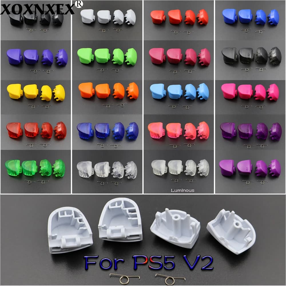 For PS5 V2.0 BDM-020 Controller L1 R1 L2 R2 Trigger Shoulder Buttons Springs Replace Accessories Repair Parts