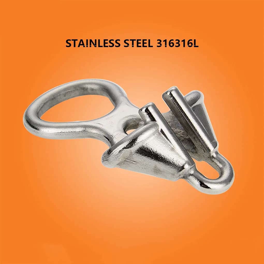 Blocco catena di ancoraggio Ringhiera lucidata professionale Dispositivo di ormeggio per corda robusta Accessori hardware marino Forniture