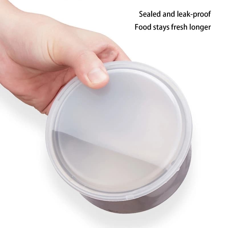 Box pranzo elettrico portatile con 4 contenitori alimentari rimovibili in acciaio inossidabile D5BD