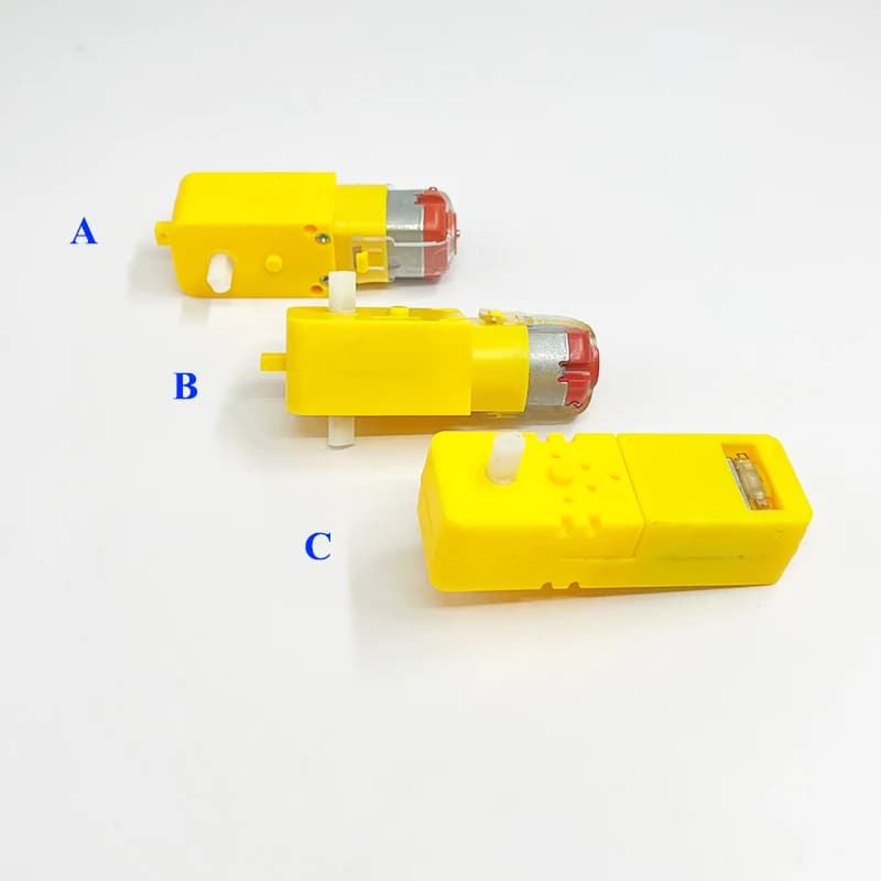 1PC DC 3V-6V TT Motore Singolo Albero/Doppio Albero per Arduino Smart Car Chassis Quattro Drive Car Smart Car Robot