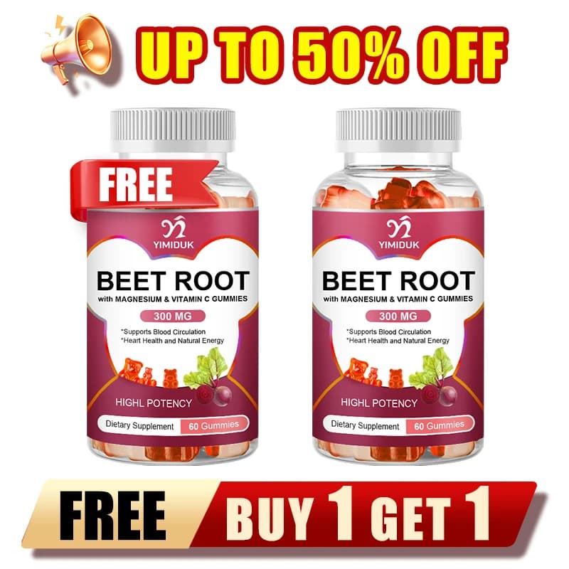 Gommose Caramels at Barbabietola – Red Beet Supplements with Beetroot, Magnesium, Vitamin C – 60 Chewable Candy at Barbabietola