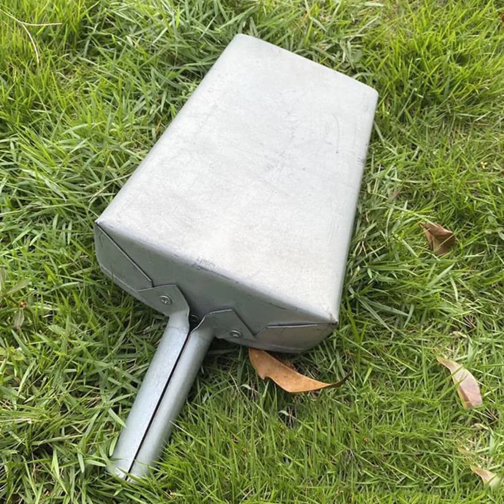 Sturdy Metal Food Scoop Thick Flat Bottom Design for Ice Cubes Beans Flour Sugar Spices Dried Fruit Rice Grains Bar Restaurant