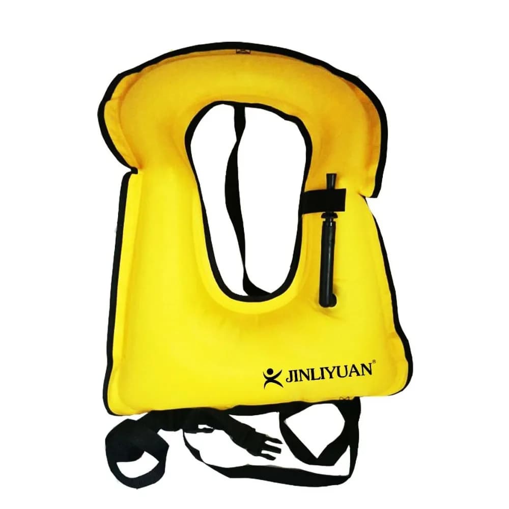 Inflatable Swimming Vest Snorkeling Snorkeling Lightweight Swim Jackets Safety Floating Life Vest For Outdoor