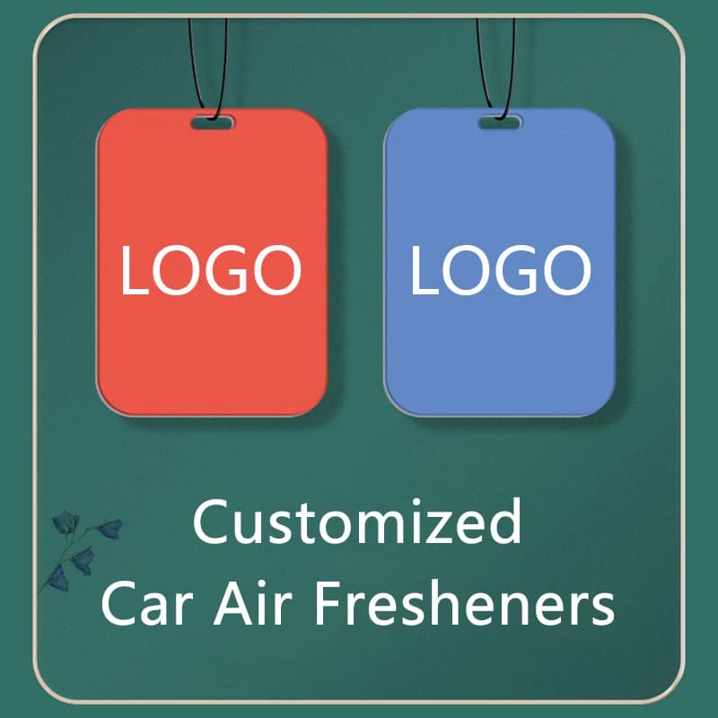 50 Deodorant Parts for Custom Cars with Logo, Long-Term Perfume, Decorative Accessories for Interior Cars