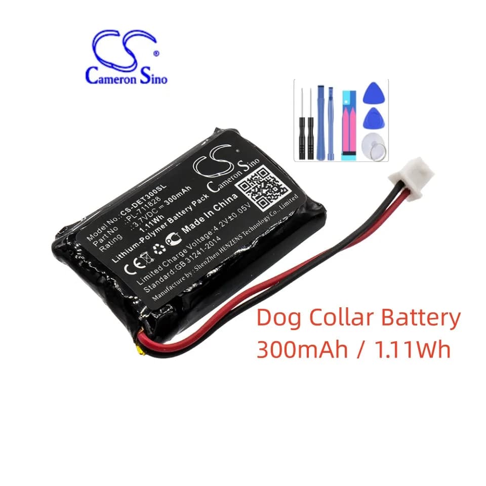 Batteria per collare per cani per ricevitore PE-903 Ricevitore RX-090 Trasmettitore ET-300 Trasmettitore ME-300 Trasmettitore 300T Ricevitore PE-902 900 904