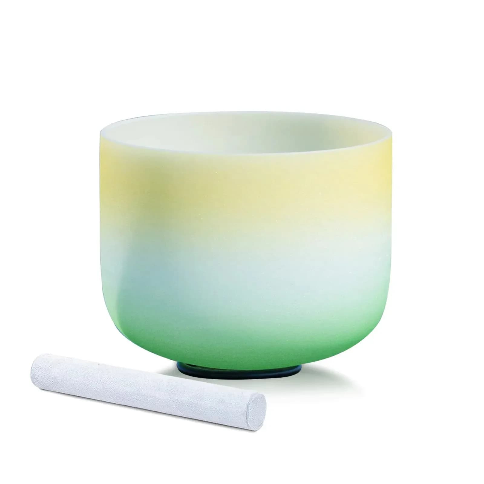STAR LINKUP 10" Lemon Yellow Crystal Singing Bowl 432hz/440hz Yoga Meditation Chakra Sound Bowls Musical Instrument for healing