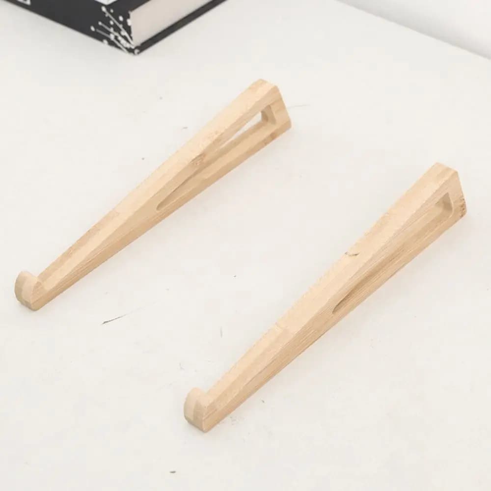Nuovo supporto per laptop in legno Supporto per tablet ergonomico ventilato portatile 12 ° Staffa per laptop ad angolo regolabile per 10-17 pollici