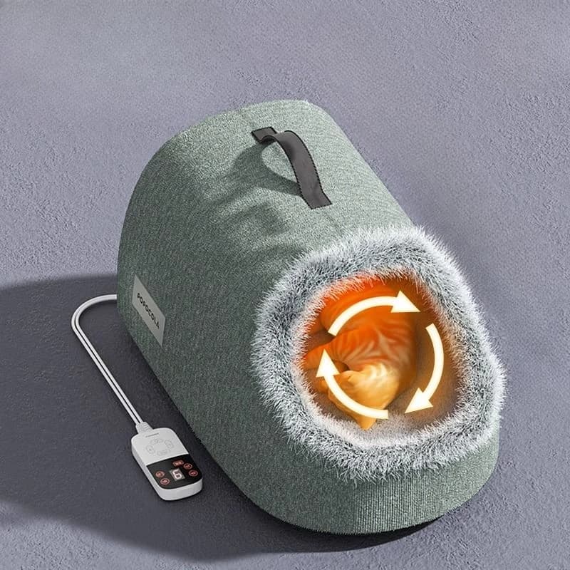 POPO Cat Nest Winter Warmth Electric Blanket Electric Heating Heating Intelligent Constant Temperature Kitten Warm Nest