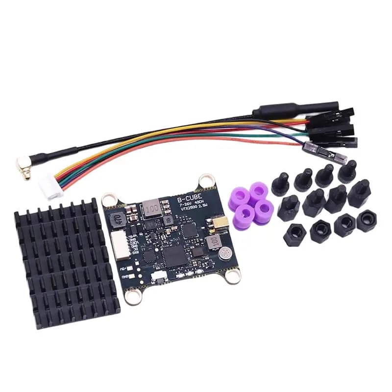 【SLEEK】Per aereo RC a lungo raggio FPV Drone 5.8G VTX 2500Mw 48CH Trasmettitore video con tensione di ingresso