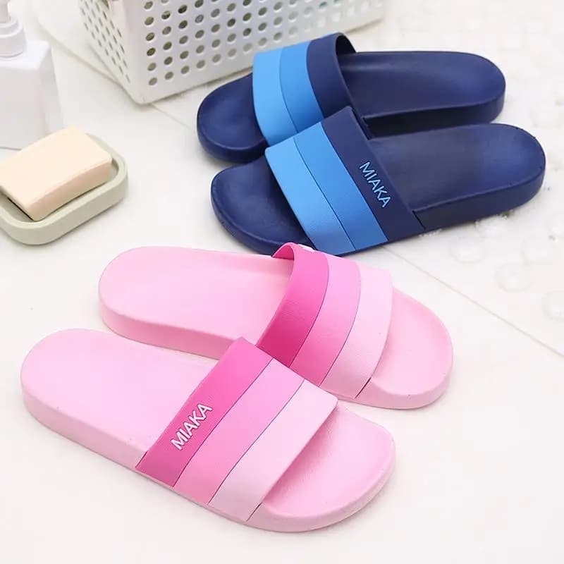 Nuove Ciabatte in PVC con Strisce Sfumate 2019, Antiscivolo per Bagno, Casa, Campeggio, Viaggi, per Uomo e Donna