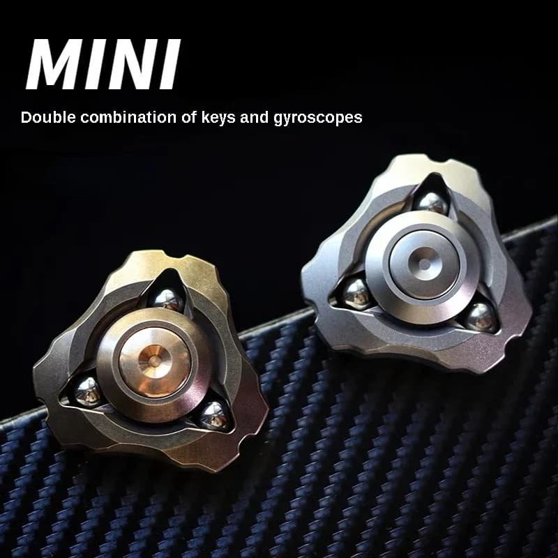 2025 NewEDC Zeus Mini Fidget Spinner Premendo Monete Proiettili Per Adulti Ufficio Intrattenimento Decompressione Giocattolo In Metallo Scrivania Giocattolo Ragazzo Regalo