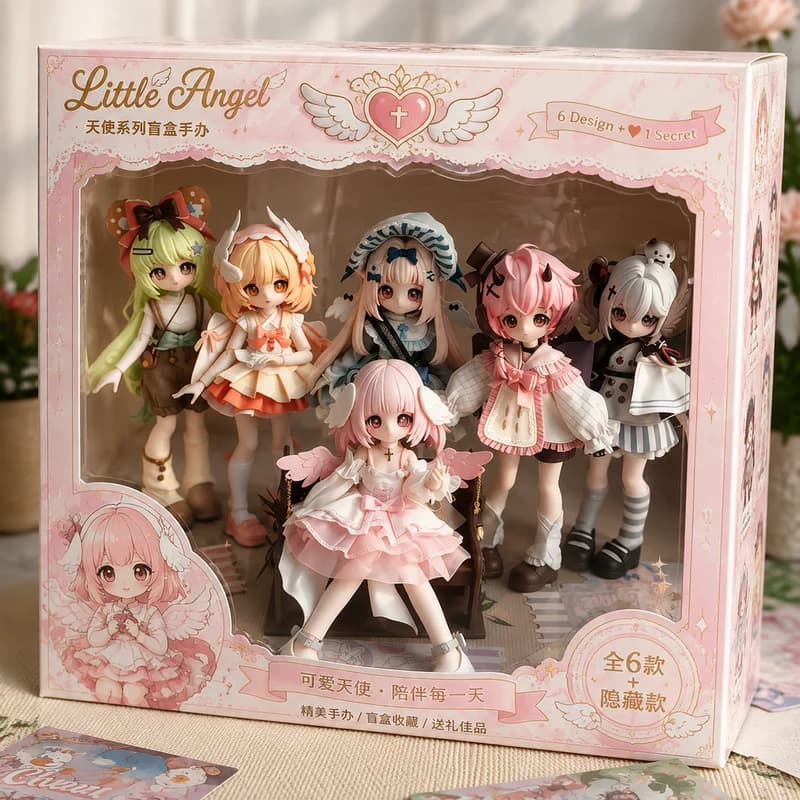 Tency Studio 1/8 Mjd Blind Box 21cm The Light And Shadow Academy Series Movable Joint Ball Collectible Desktop Decor Adult Gifts